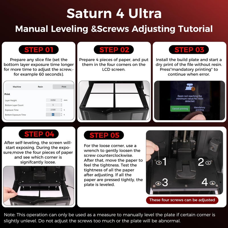 Sovol 2 Pack Resin 3D Printer Flex Building Plate, Spring Steel Flexible Plate and Magnetic Base Platform for Saturn 2 8K/ Saturn 3/ Saturn 3 Ultra/Saturn 4/Saturn 4 Ultra/Saturn 8K 224x129mm - Image 4